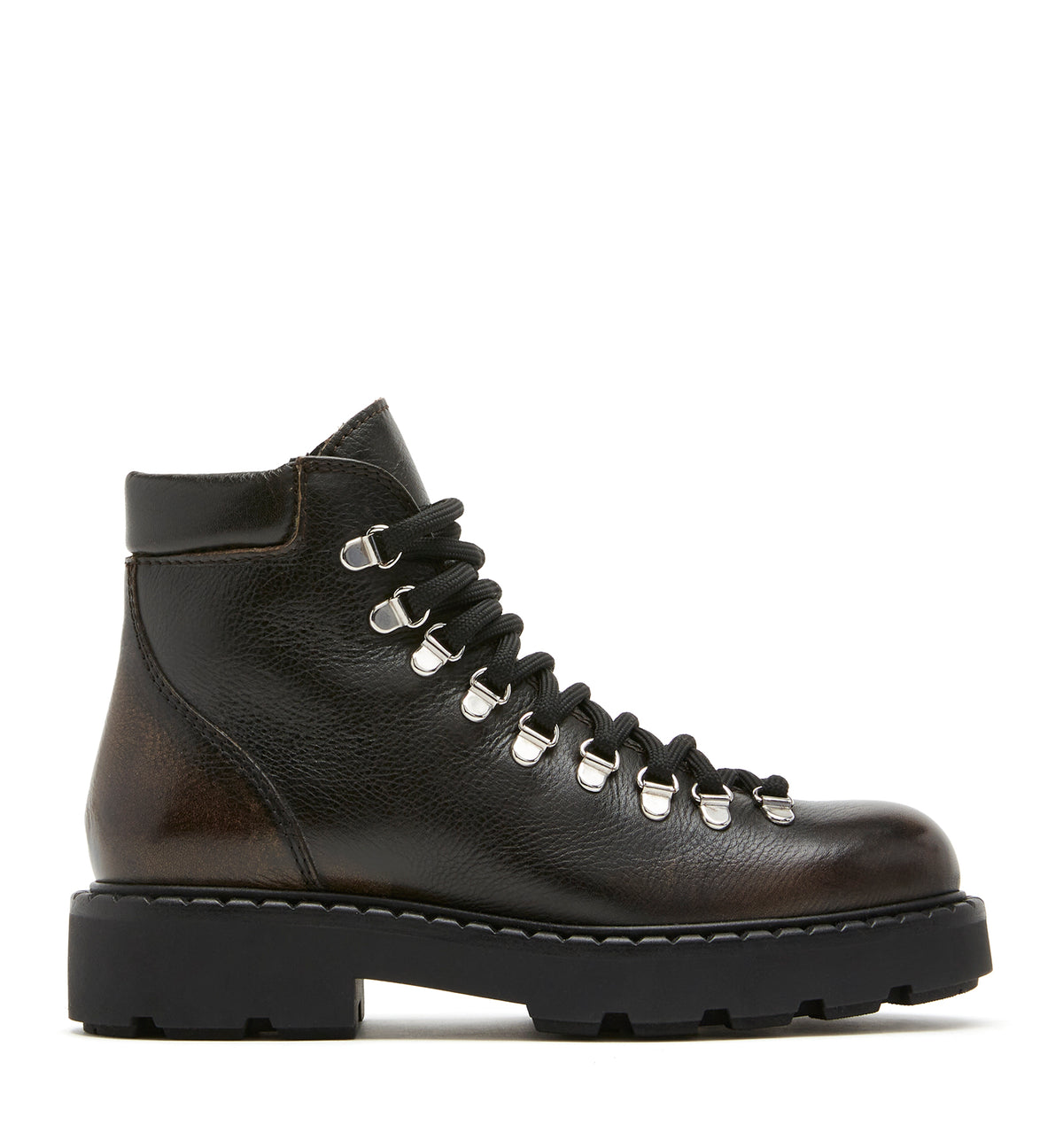 RENATA LEATHER HIKER BOOTIE — Item 1 of 5