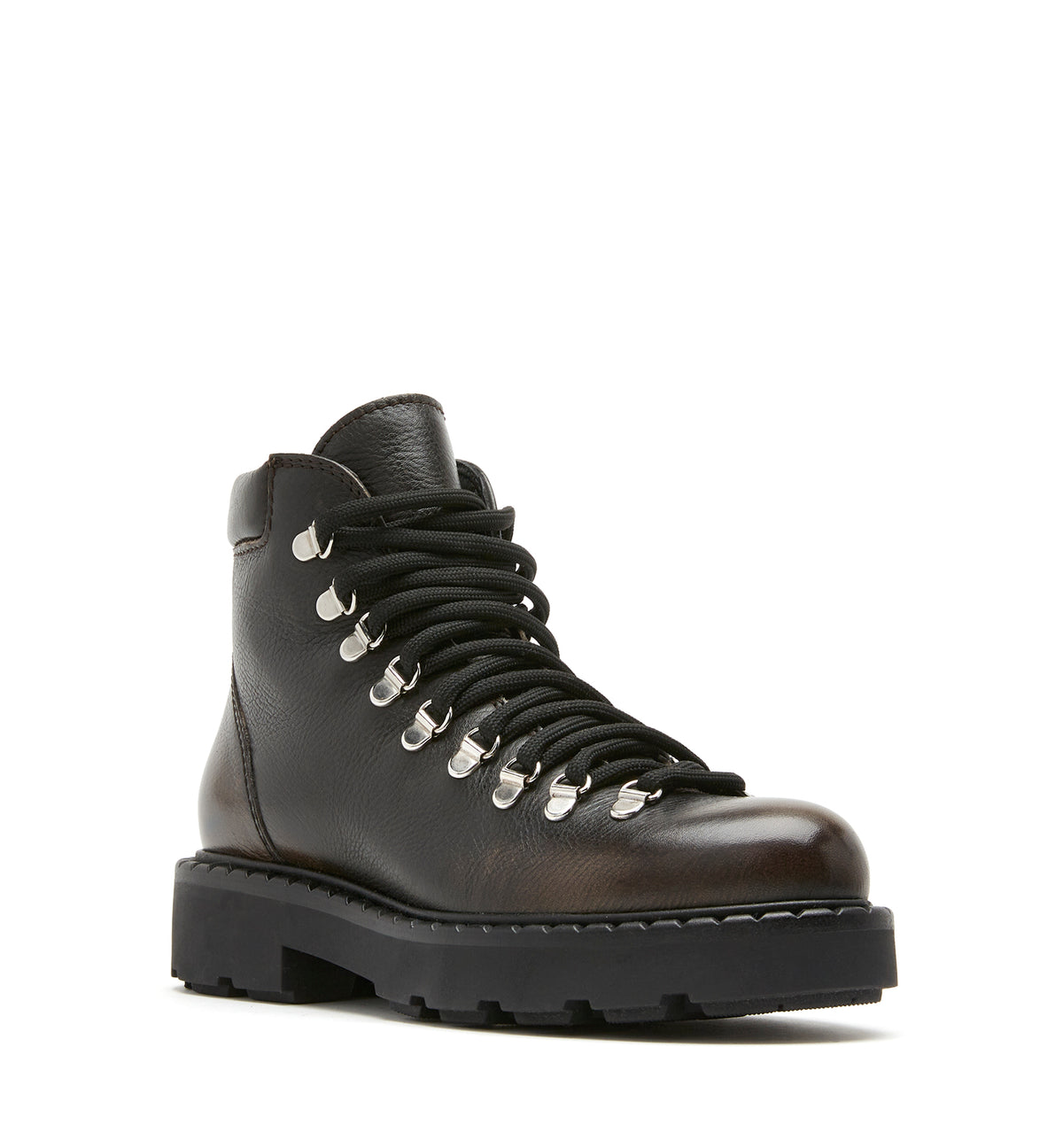 RENATA LEATHER HIKER BOOTIE — Item 2 of 5