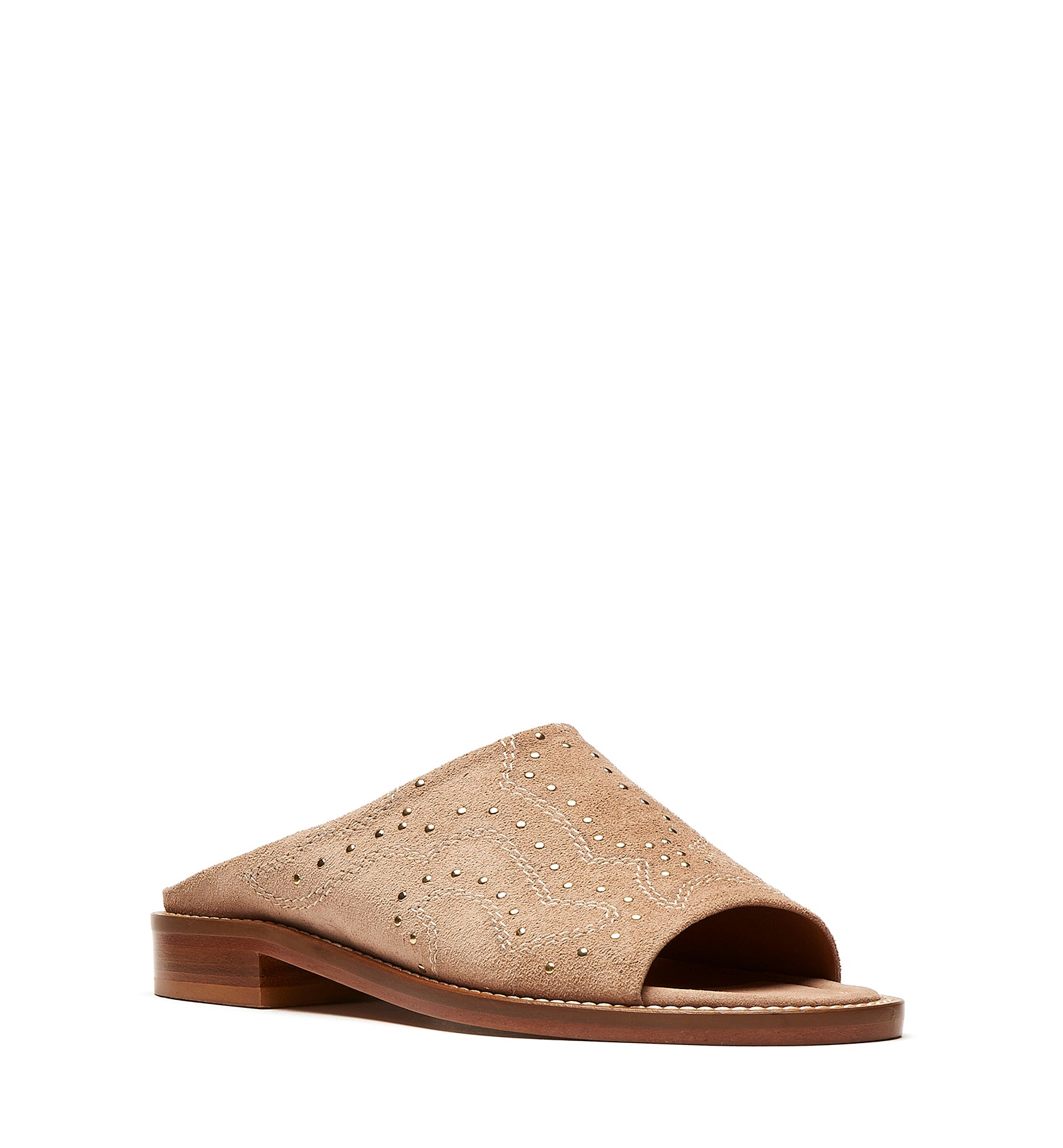 RISE SUEDE SANDAL