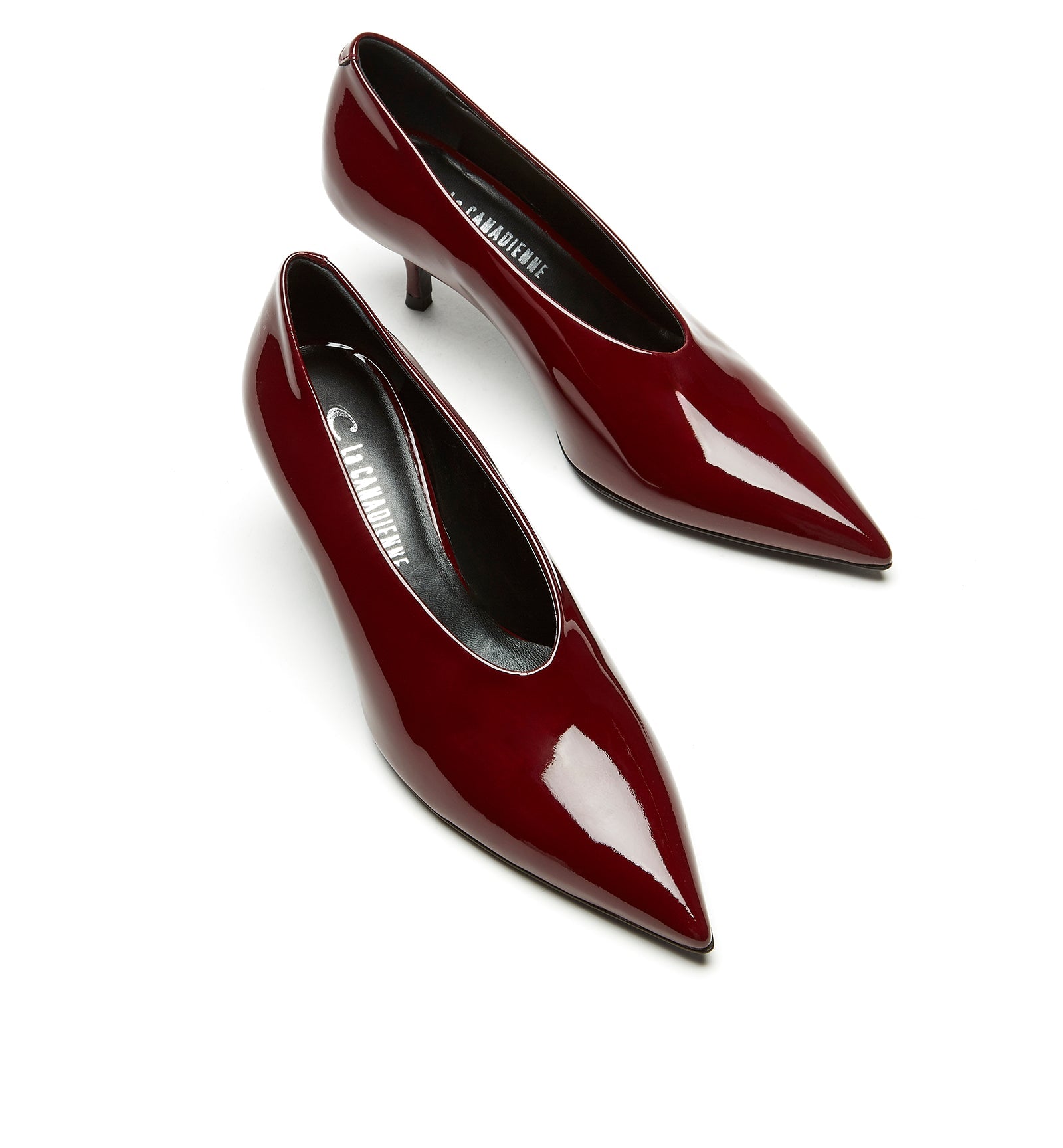 ROMIO PATENT LEATHER PUMP - La Canadienne