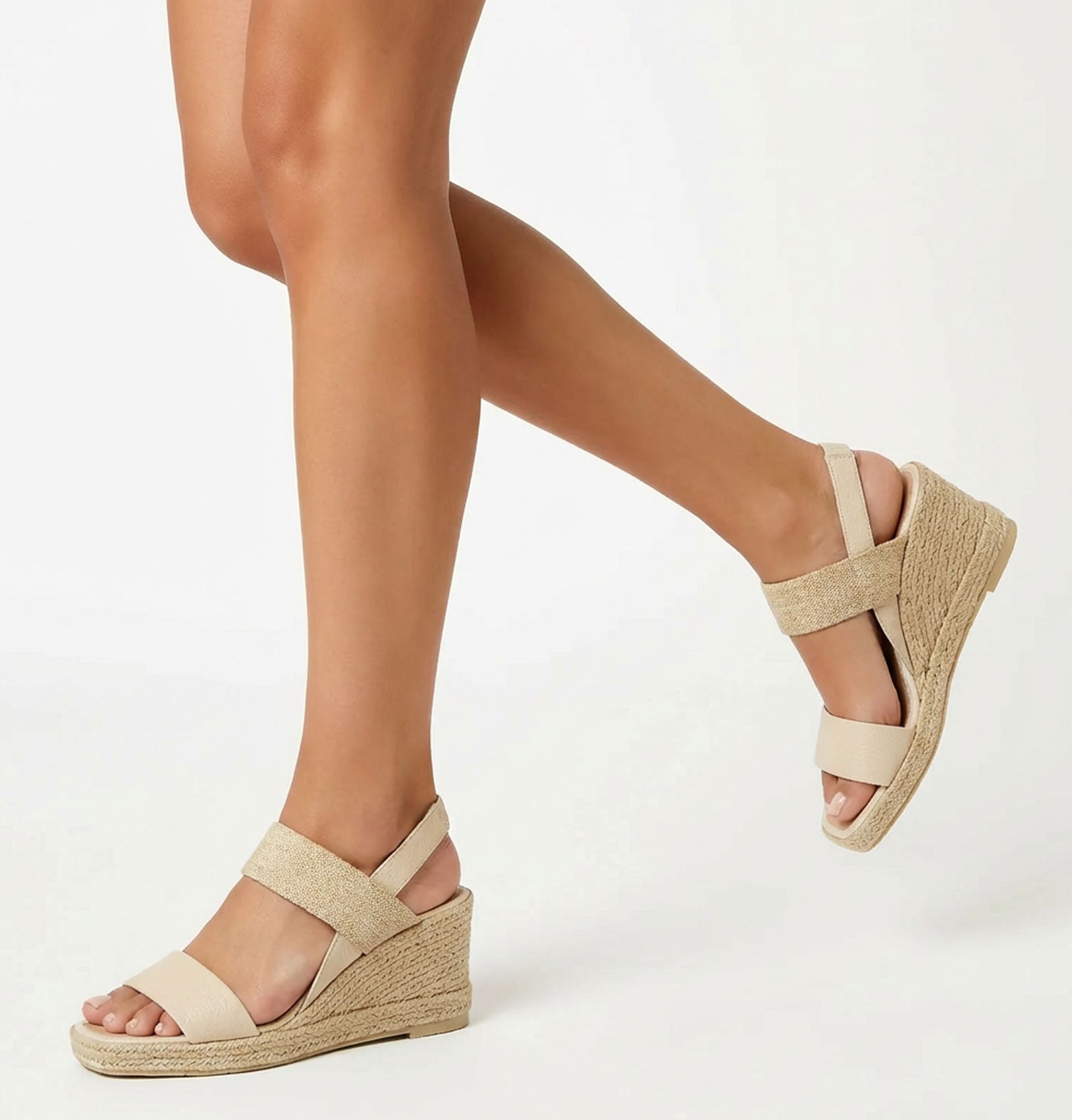 ROSEMARY LEATHER WEDGE SANDAL