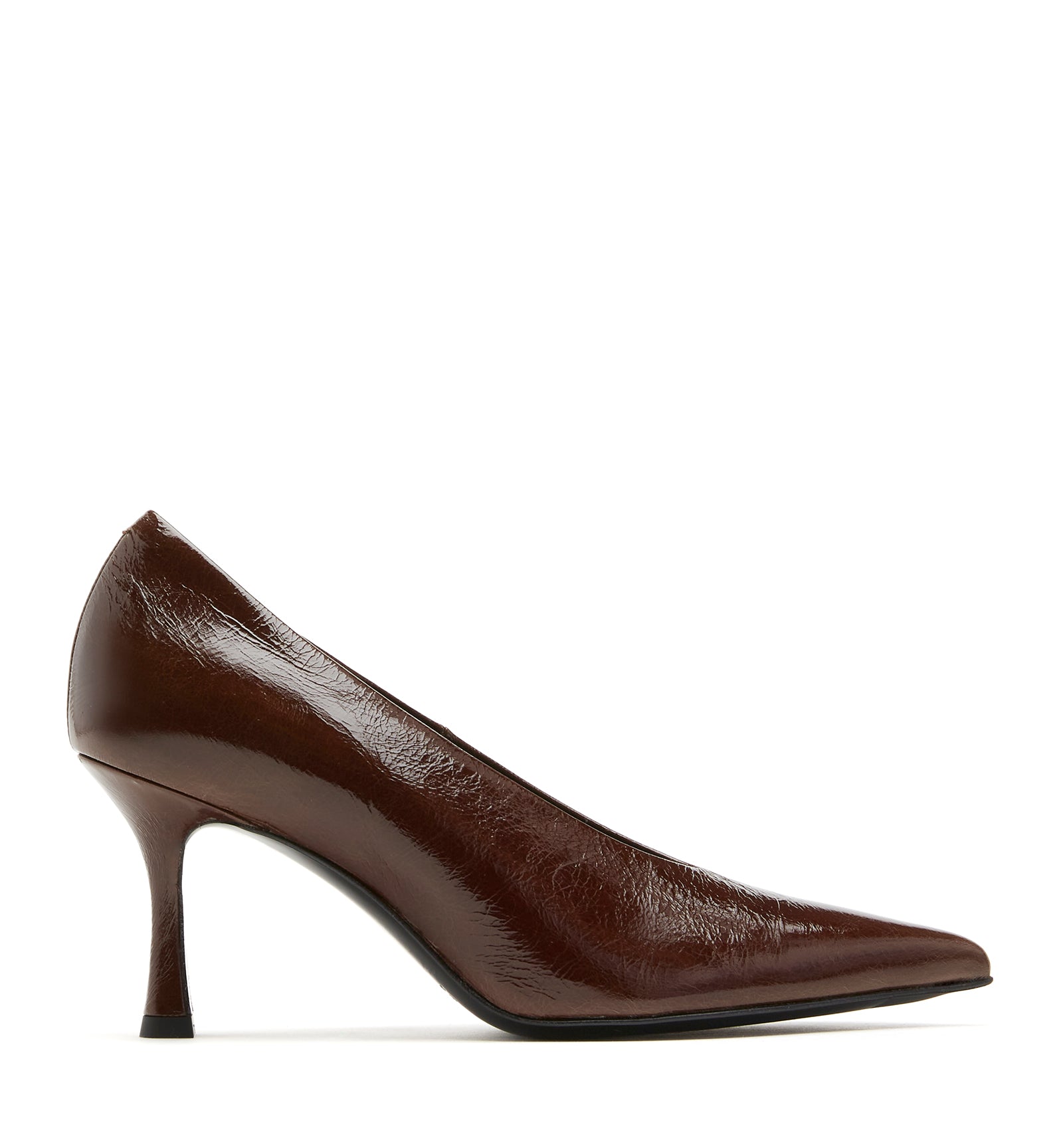ROWAAN CRUSHED LEATHER PUMP — Item 1 of 5