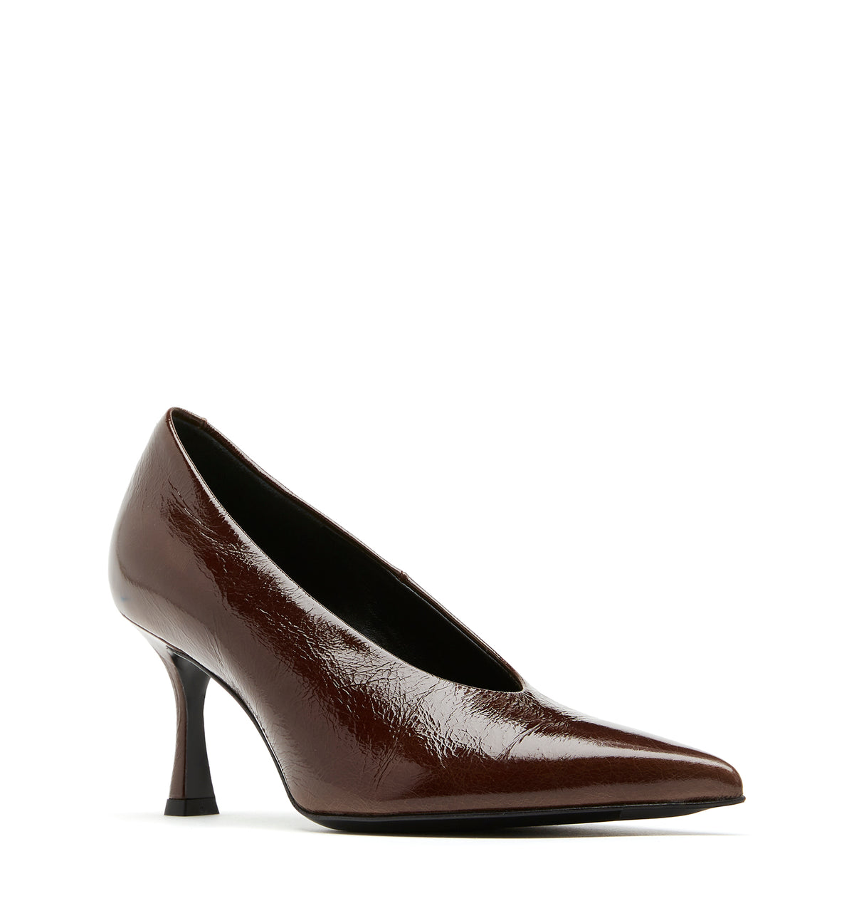ROWAAN CRUSHED LEATHER PUMP — Item 2 of 5