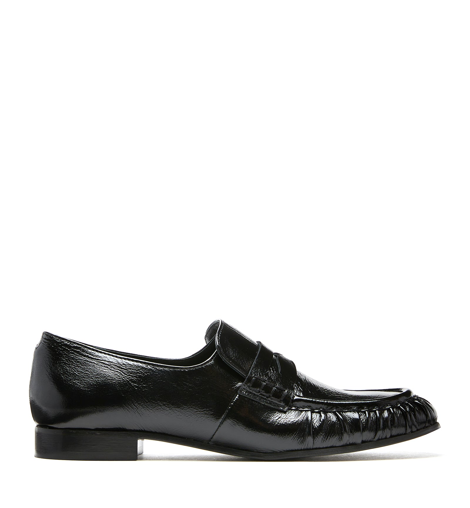 RYDER CRINKLE LEATHER LOAFER