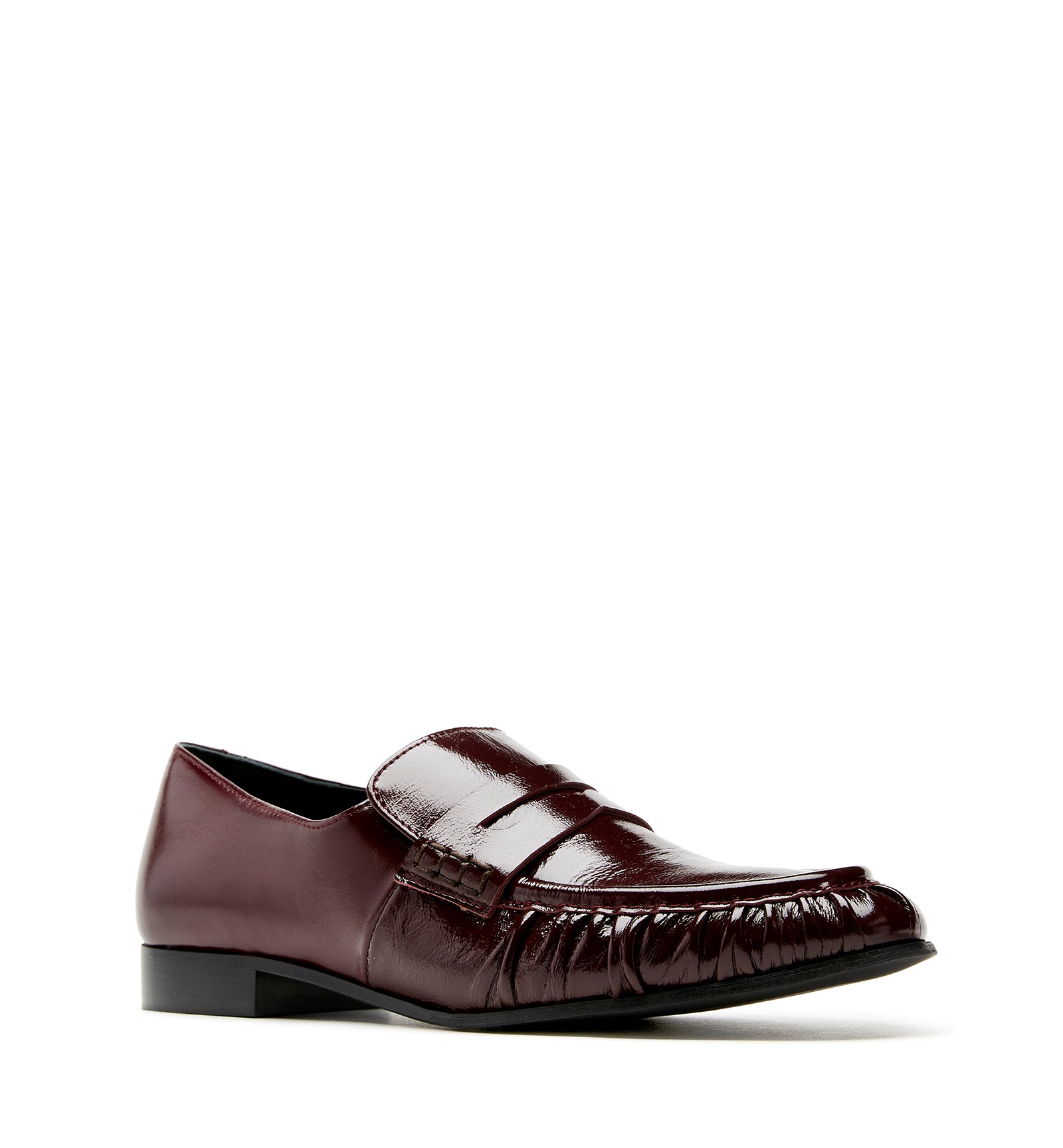 RYDER CRINKLE LEATHER LOAFER