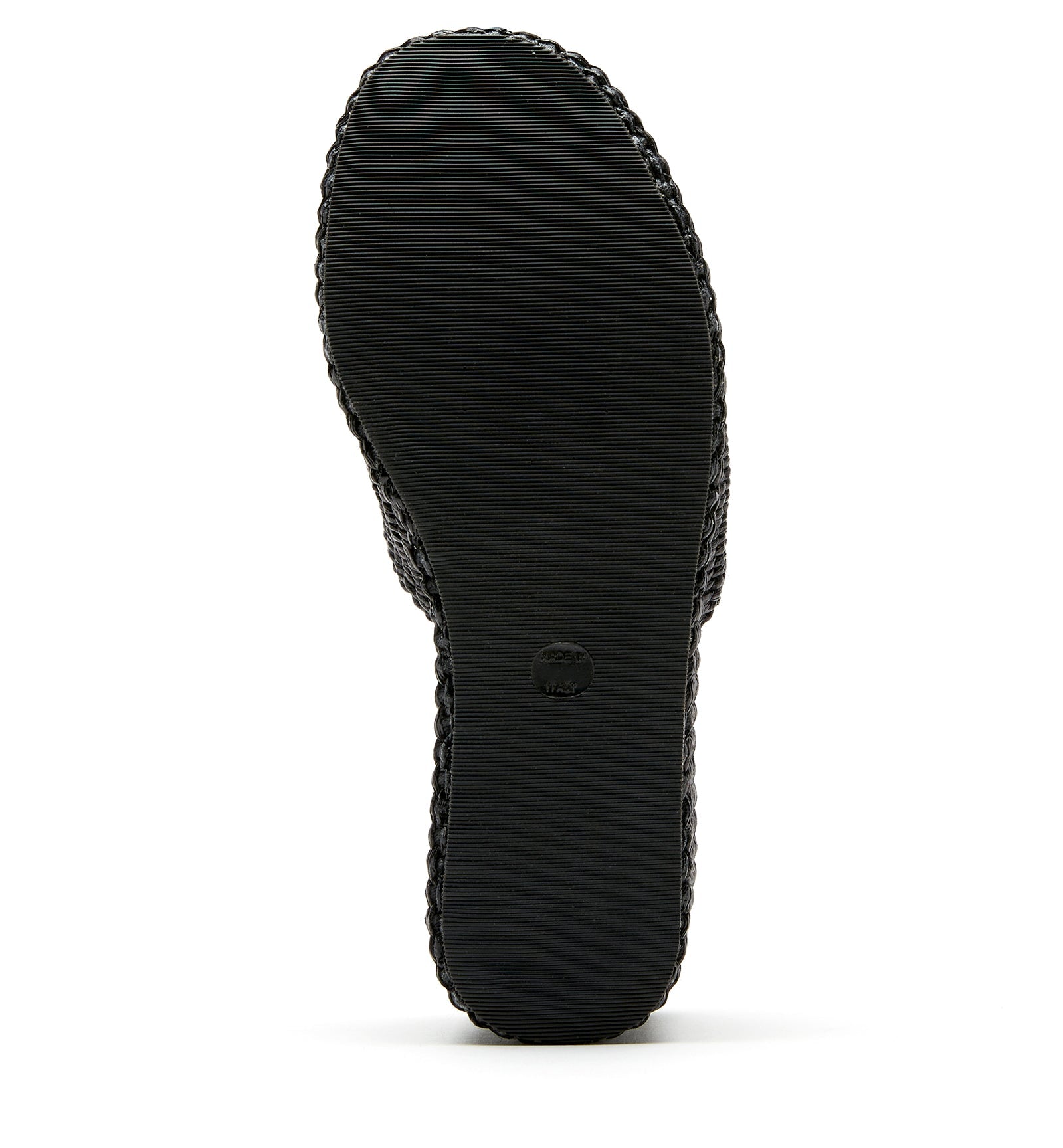 SAMI RAFFIA WEDGE SANDAL - La Canadienne