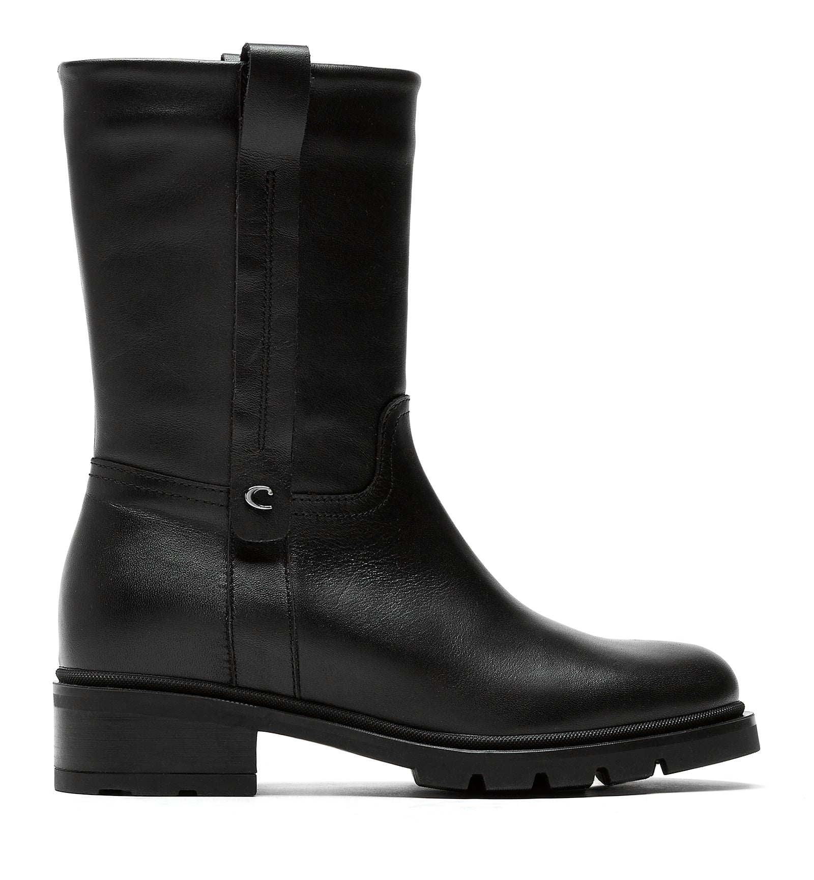 SAVANAH LEATHER BOOTIE