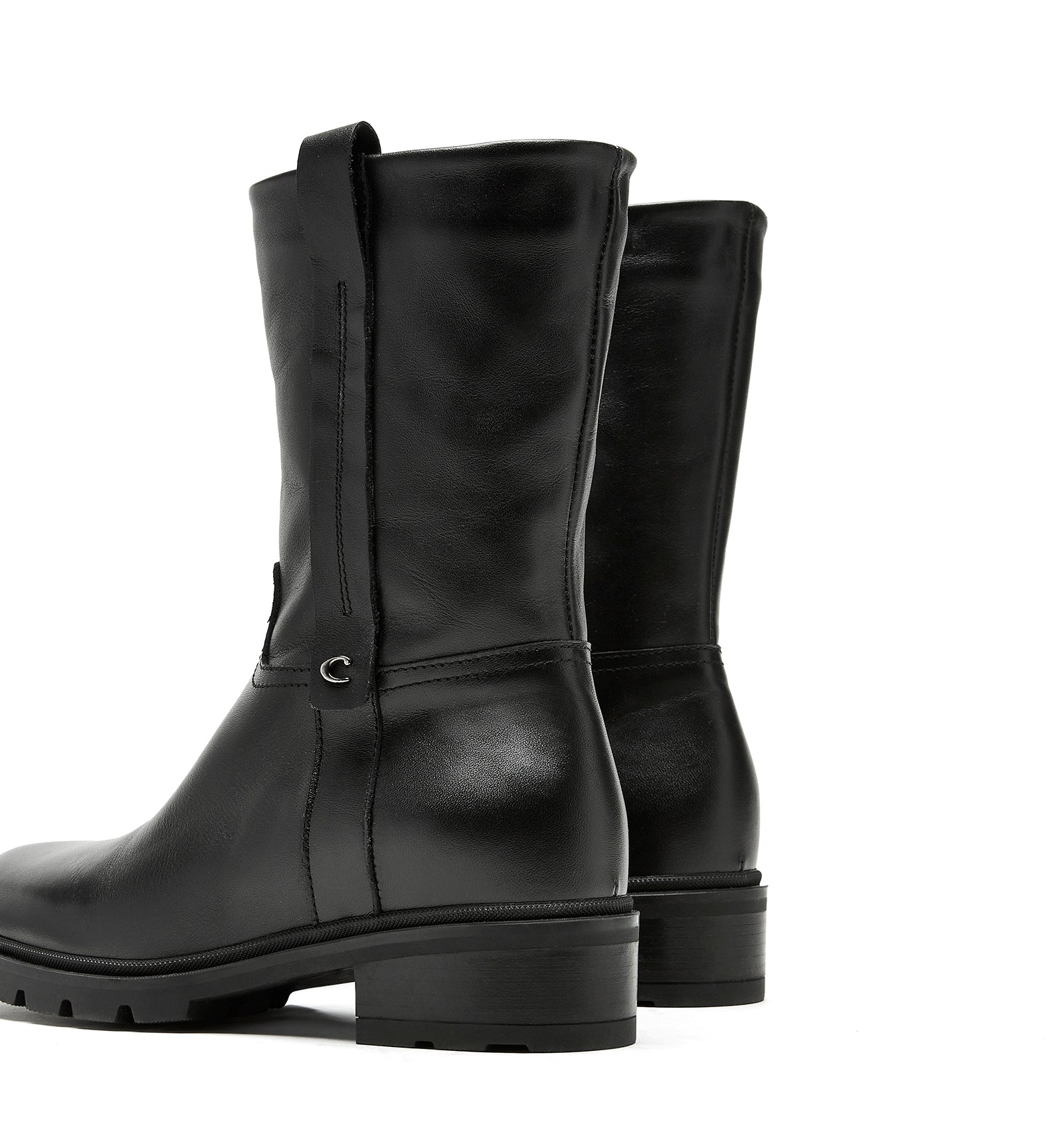 SAVANAH LEATHER BOOTIE