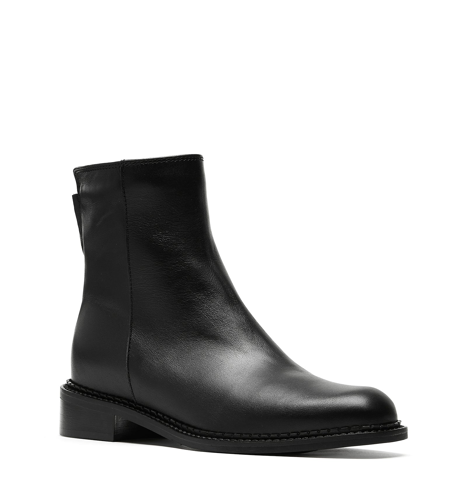 SELINA LEATHER BOOTIE