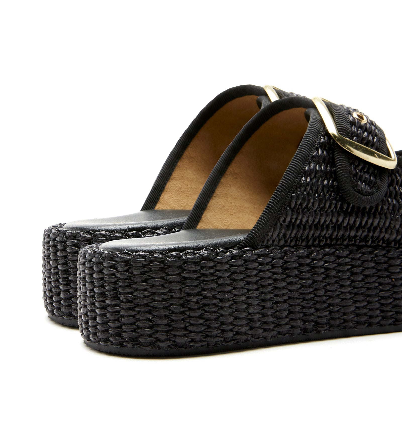SKY RAFFIA SANDAL - La Canadienne