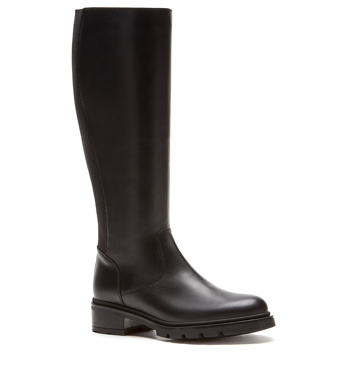 SUPERB LEATHER WIDE CALF BOOT - La Canadienne