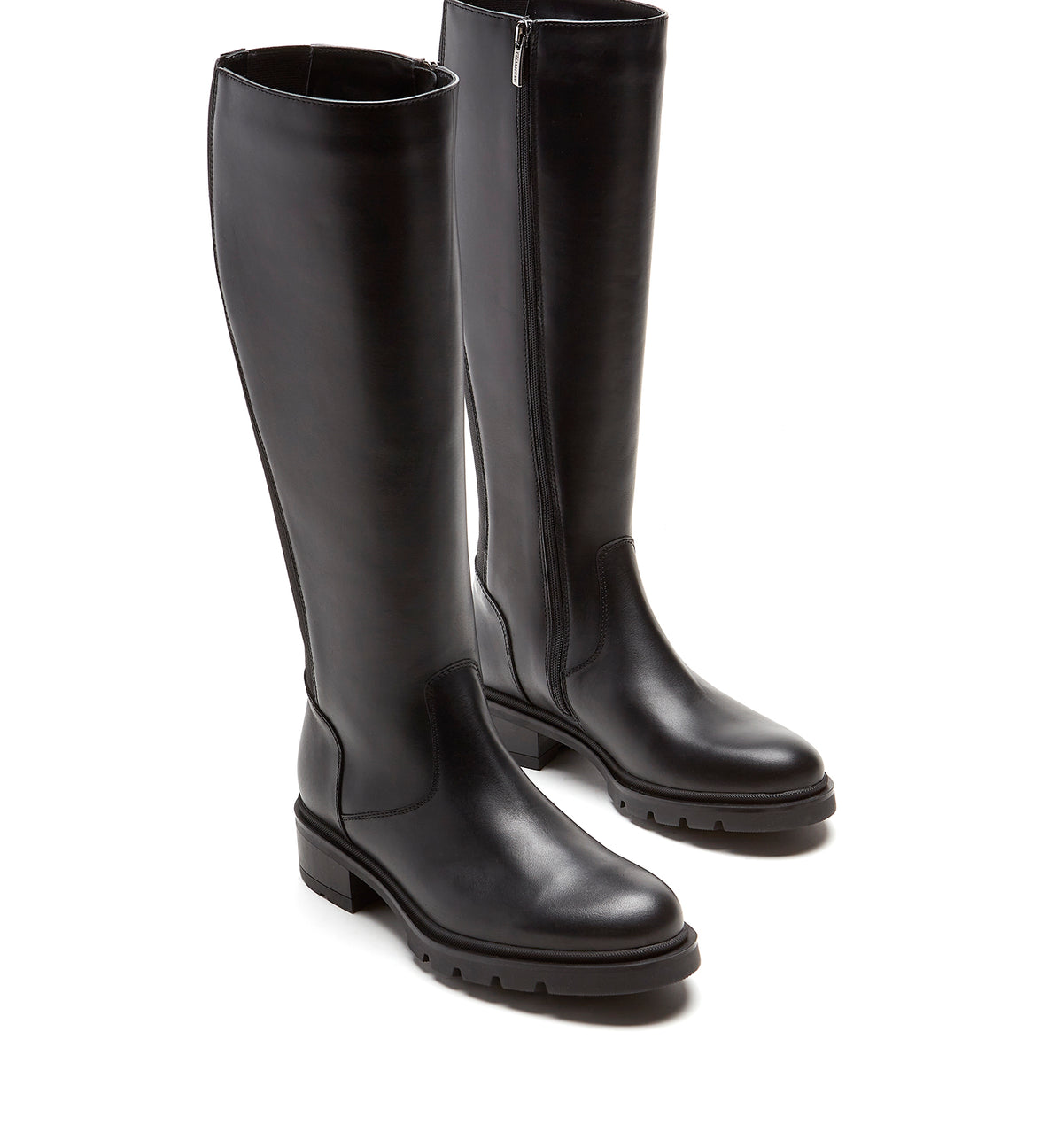 SUPERB LEATHER WIDE CALF BOOT - La Canadienne