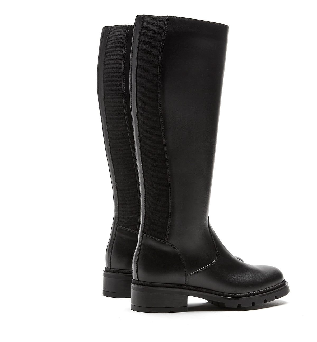 SUPERB LEATHER WIDE CALF BOOT - La Canadienne