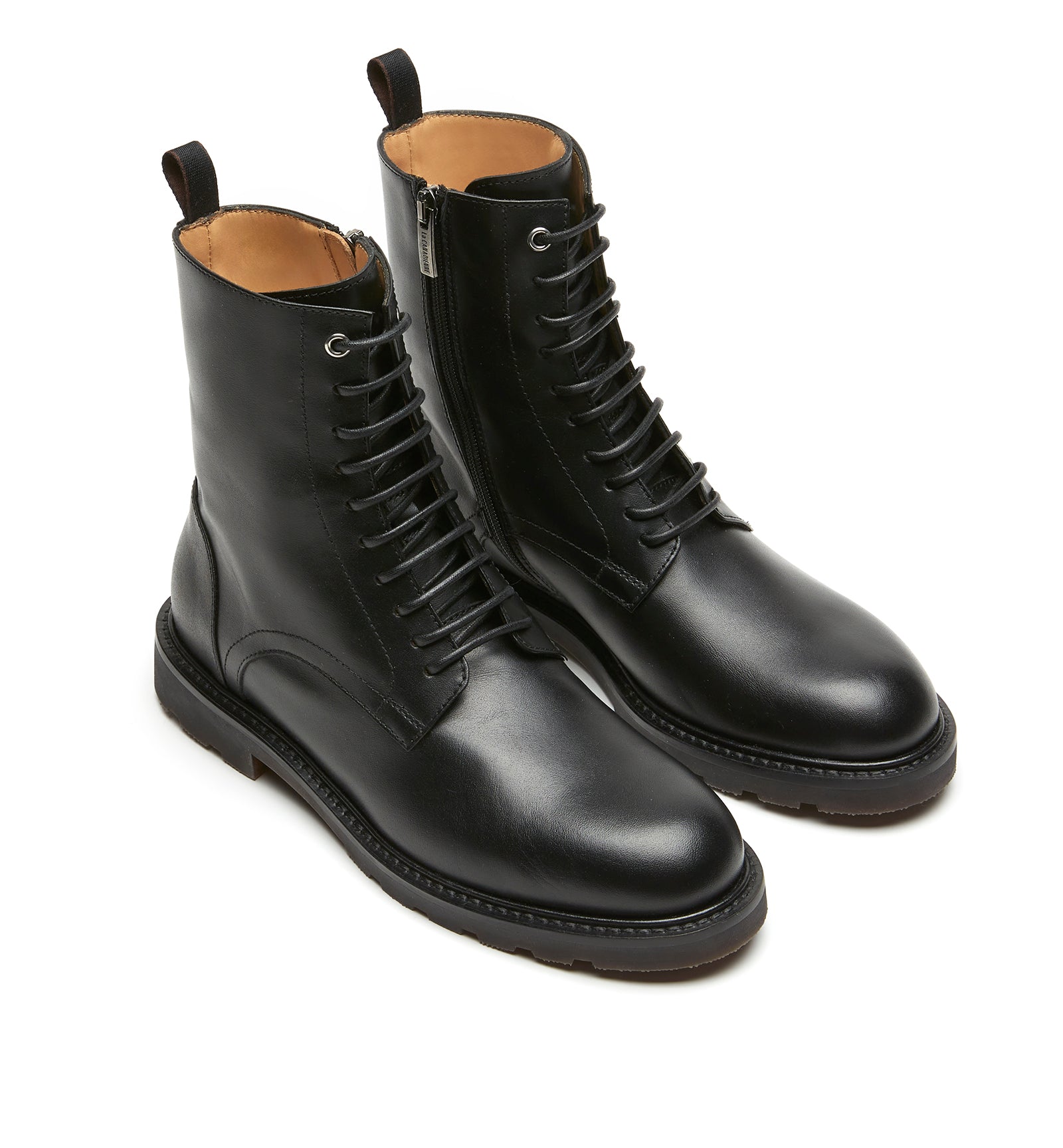 TANGO LACE UP LEATHER BOOTIE — Item 3 of 6
