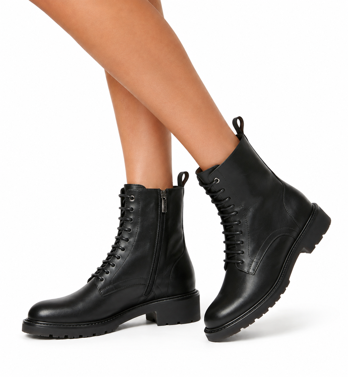 TANGO LACE UP LEATHER BOOTIE — Item 6 of 6