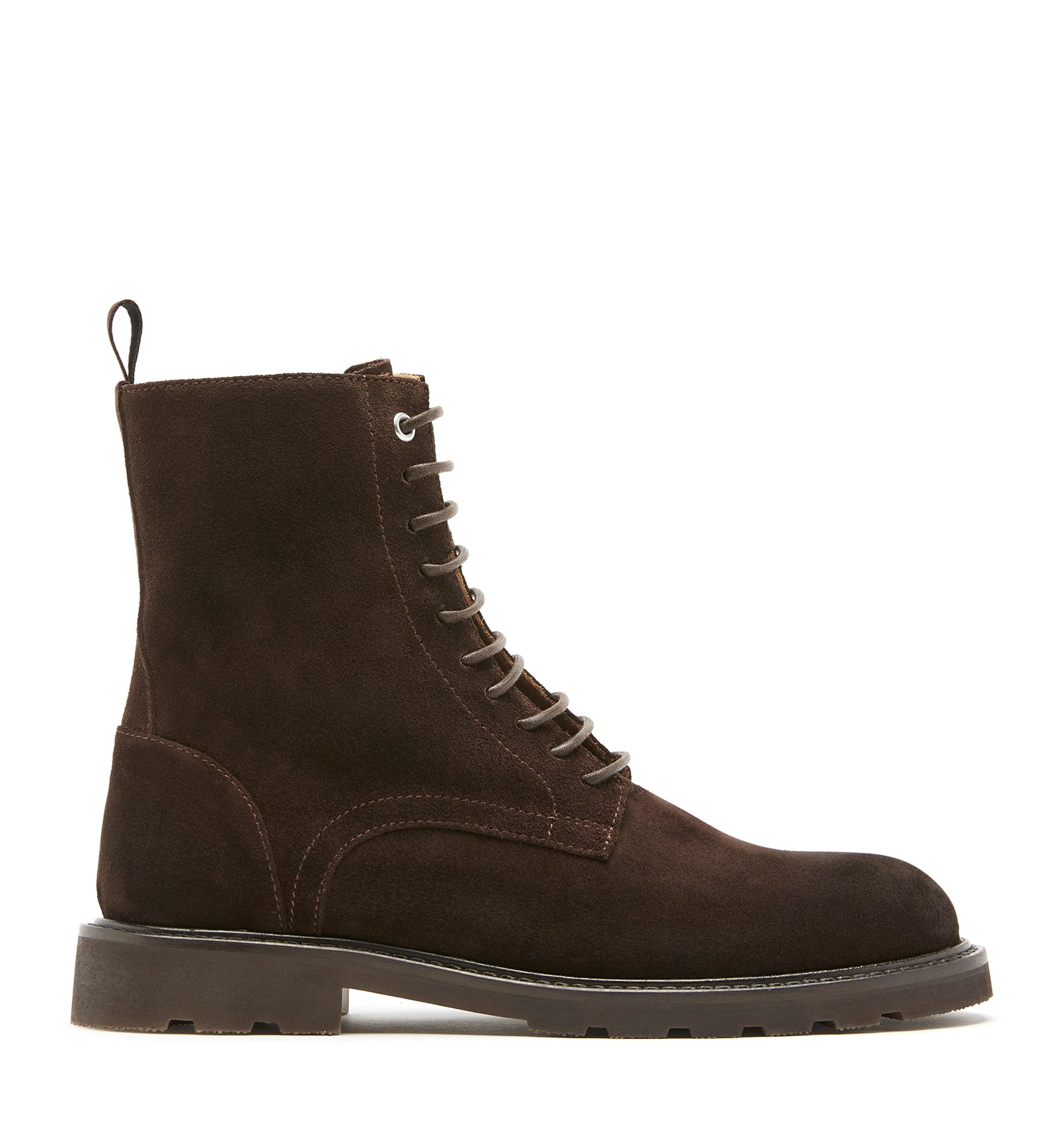 TANGO LACE UP SUEDE BOOTIE