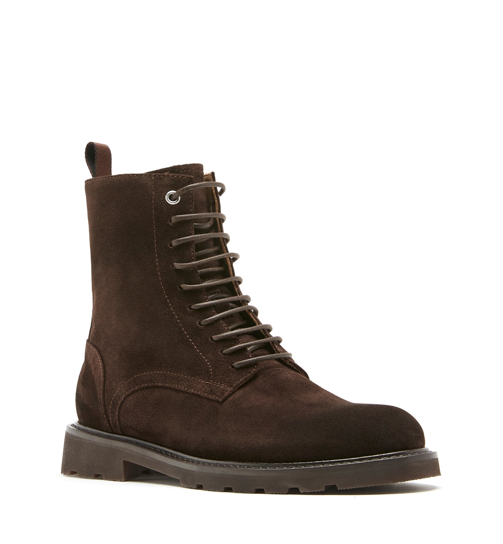 TANGO LACE UP SUEDE BOOTIE