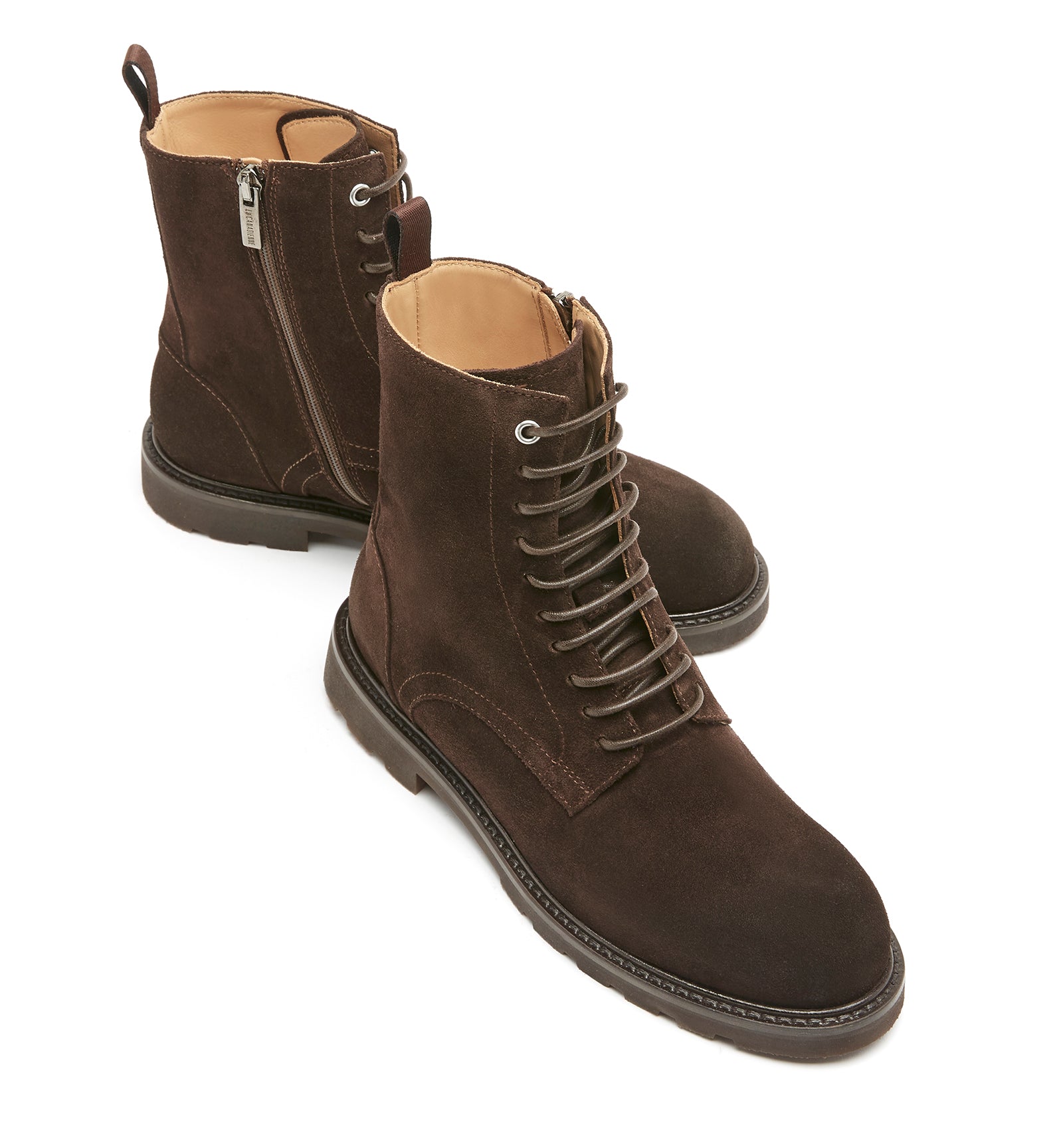 TANGO LACE UP SUEDE BOOTIE