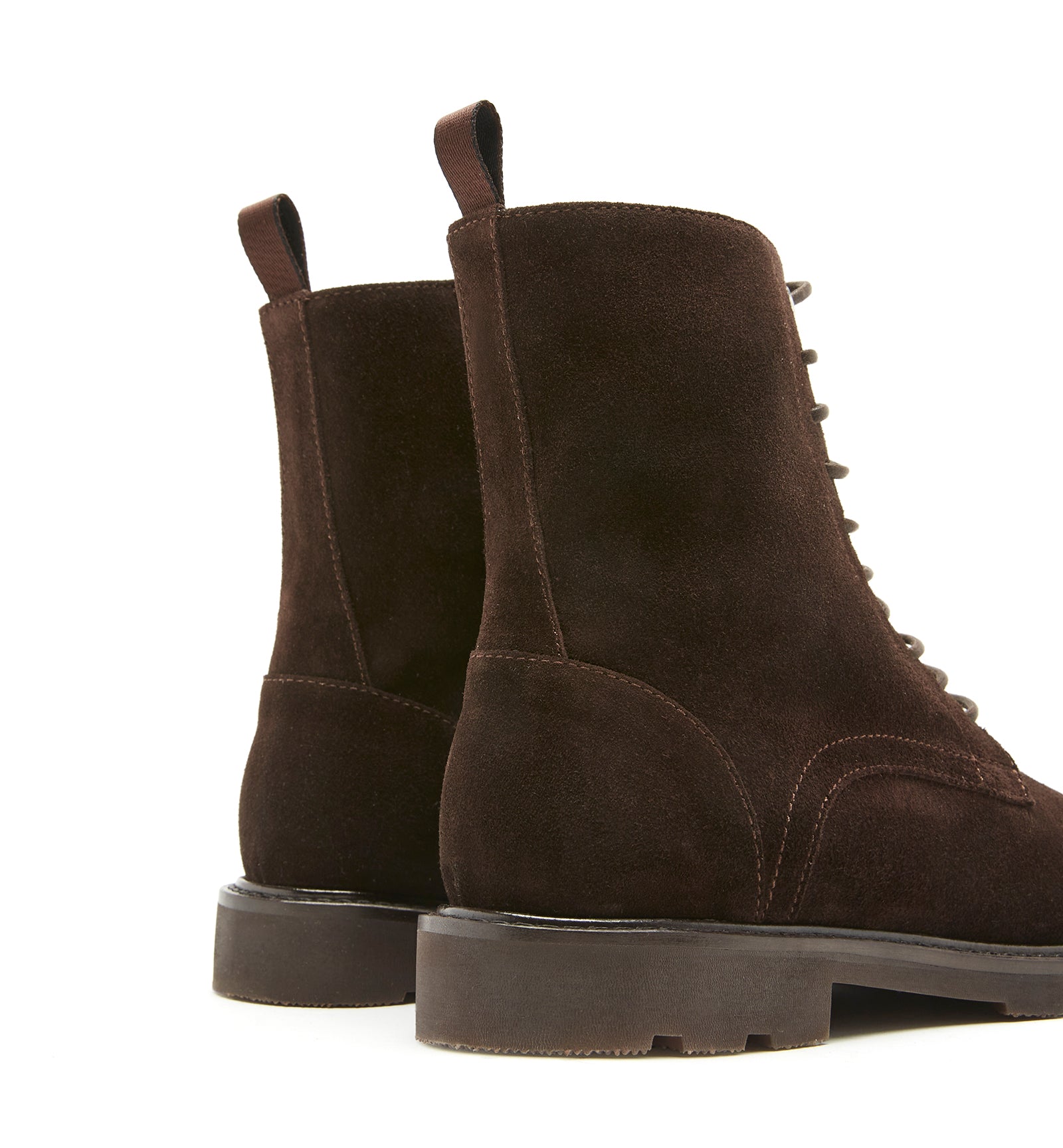 TANGO LACE UP SUEDE BOOTIE