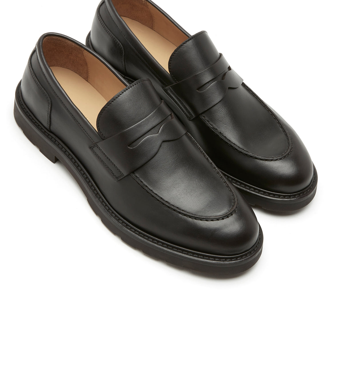 TATUM MEN'S LEATHER LOAFER — Item 3 of 5