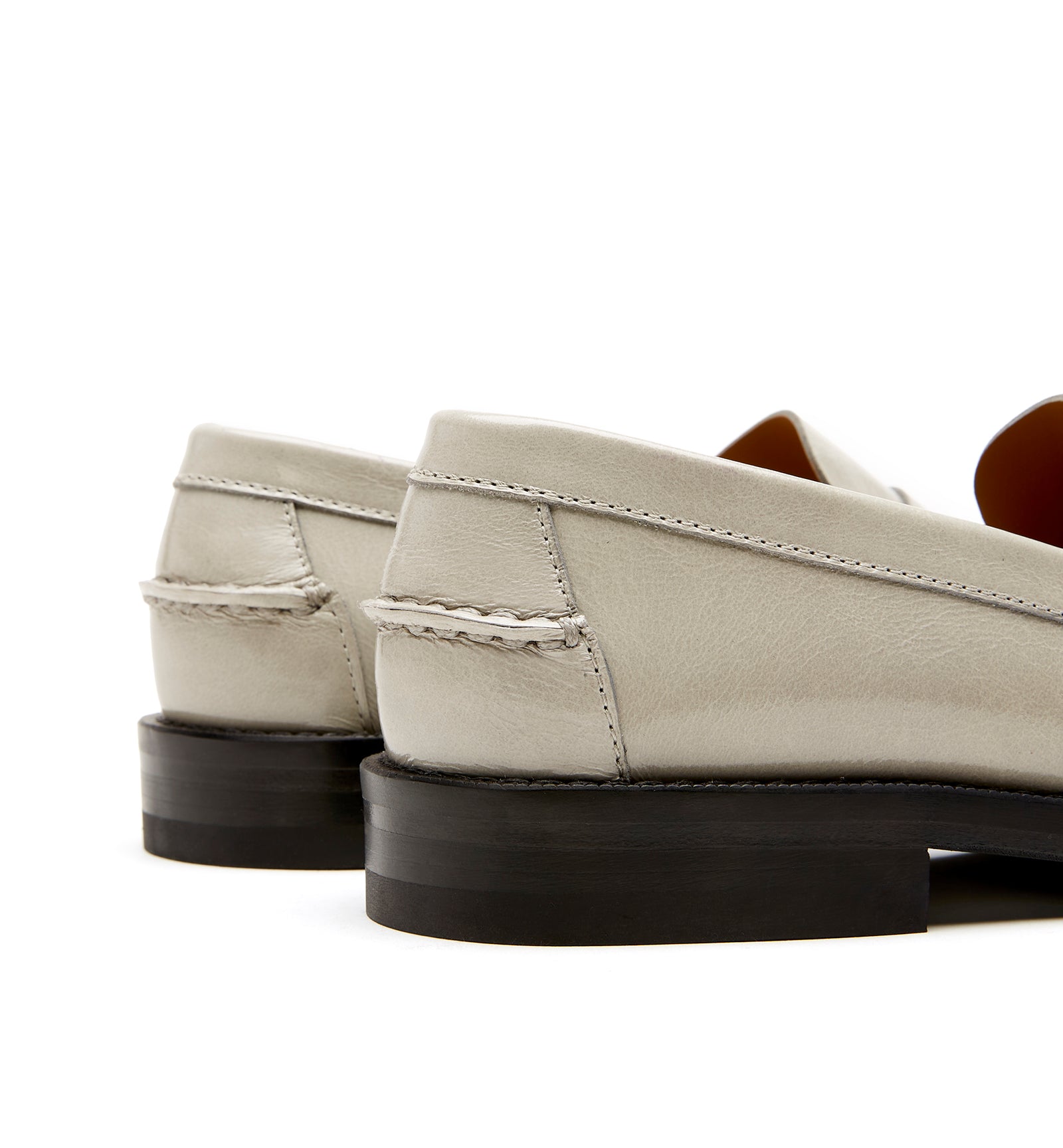 TEX MOCASSIN EN CUIR EFFET FROISSÉ