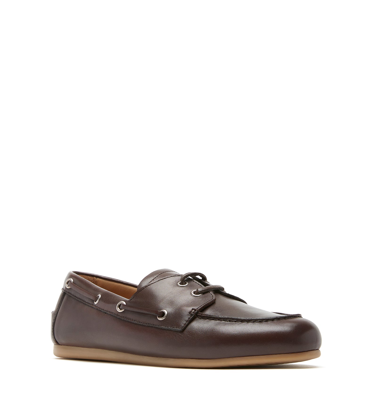 TIBBIE CHAUSSURE BATEAU EN CUIR