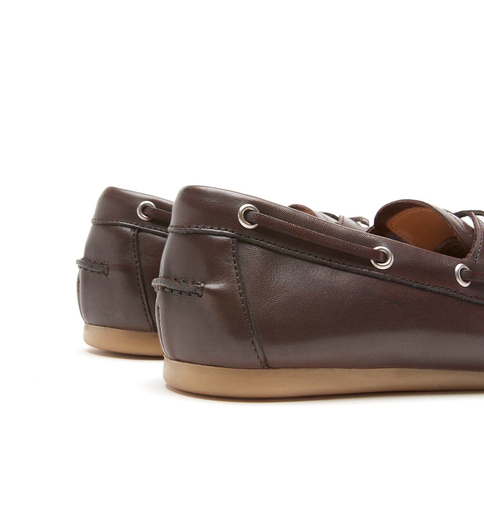 TIBBIE CHAUSSURE BATEAU EN CUIR