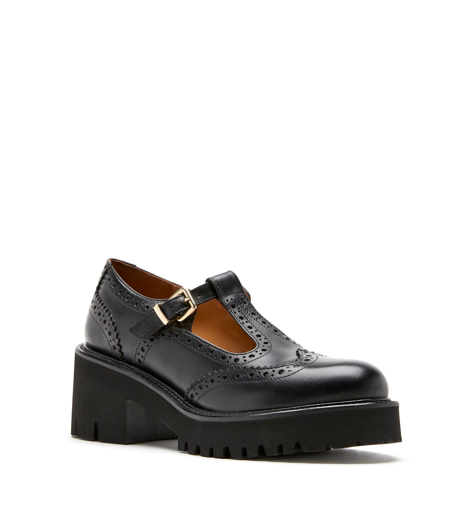 TREE LEATHER MARY JANE - La Canadienne