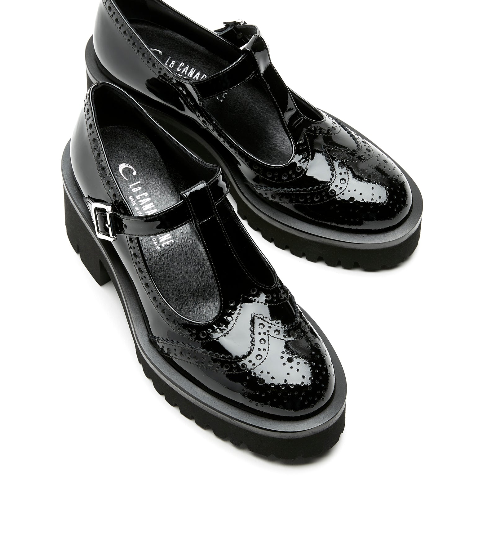 TREE PATENT LEATHER MARY JANE - La Canadienne
