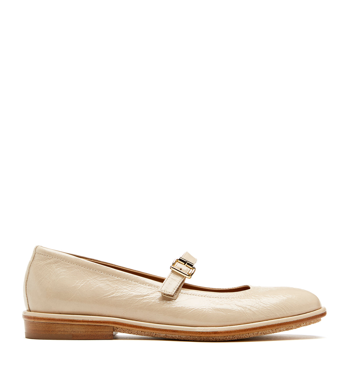 TRIPP CRUSHED LEATHER MARY JANE LOAFER