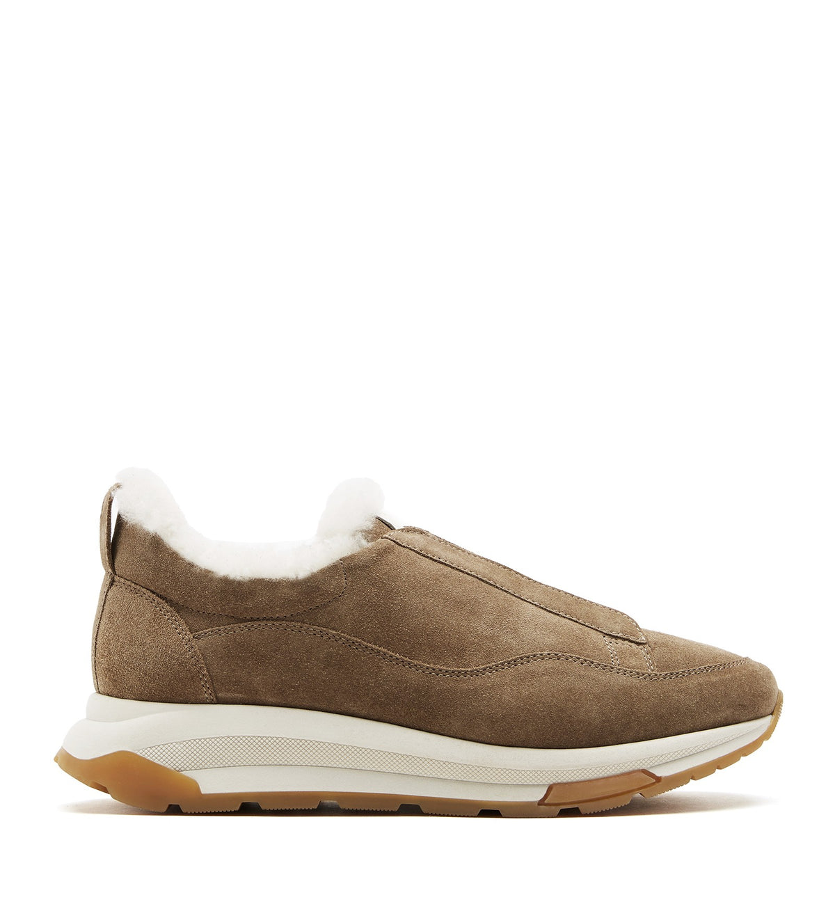 VADA SNEAKER EN SUÈDE DOUBLÉE EN MOUTON