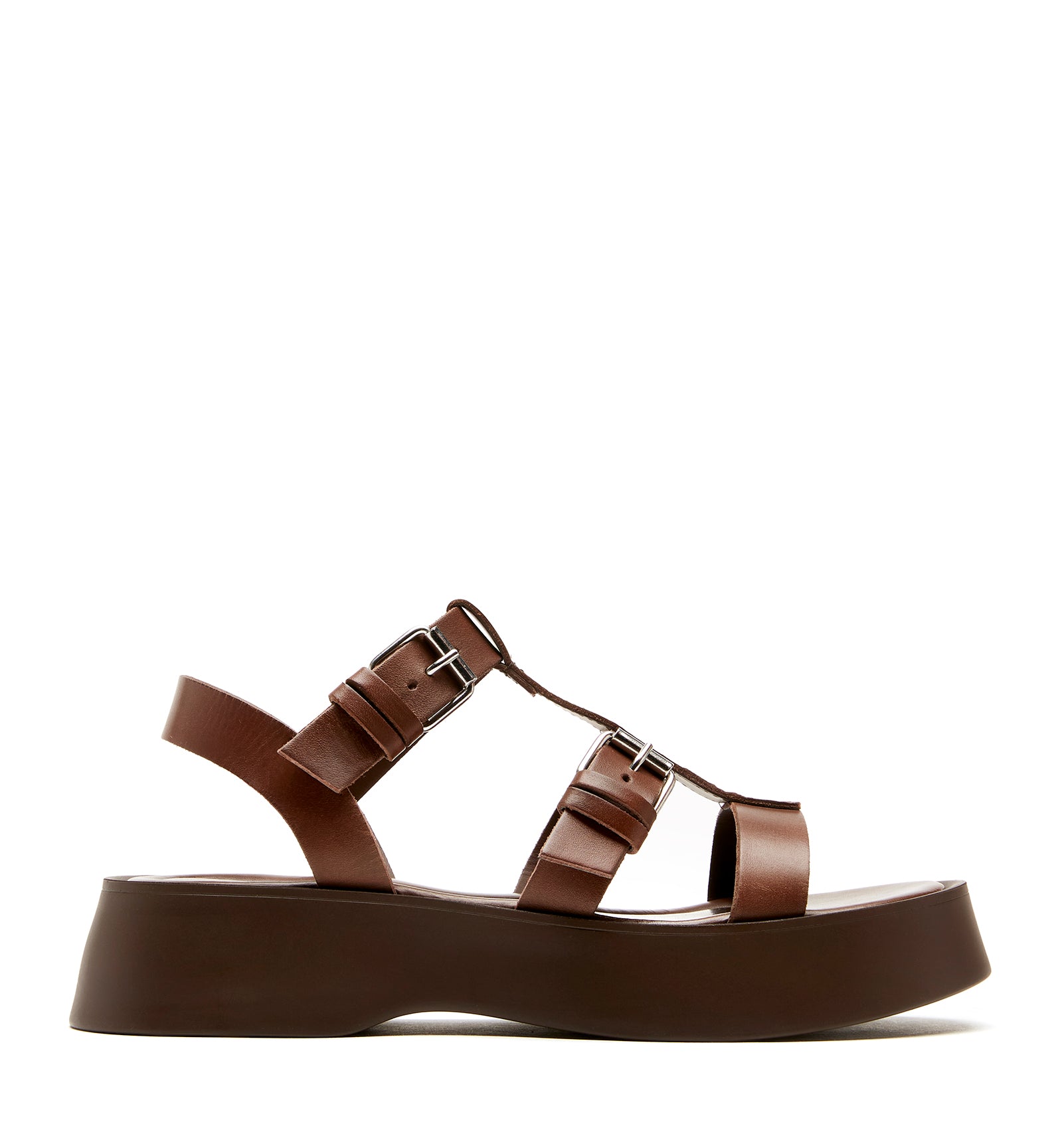 VIPER SANDALE EN CUIR