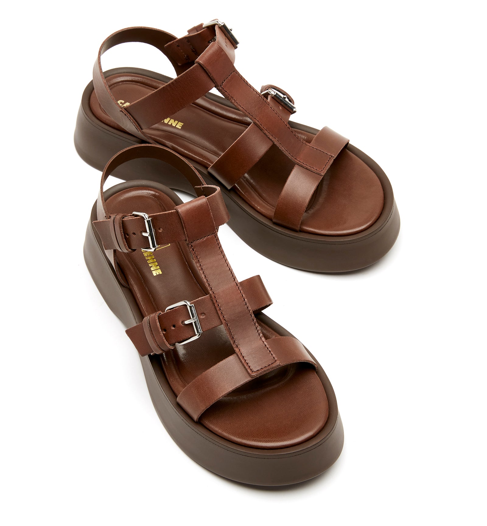 VIPER SANDALE EN CUIR
