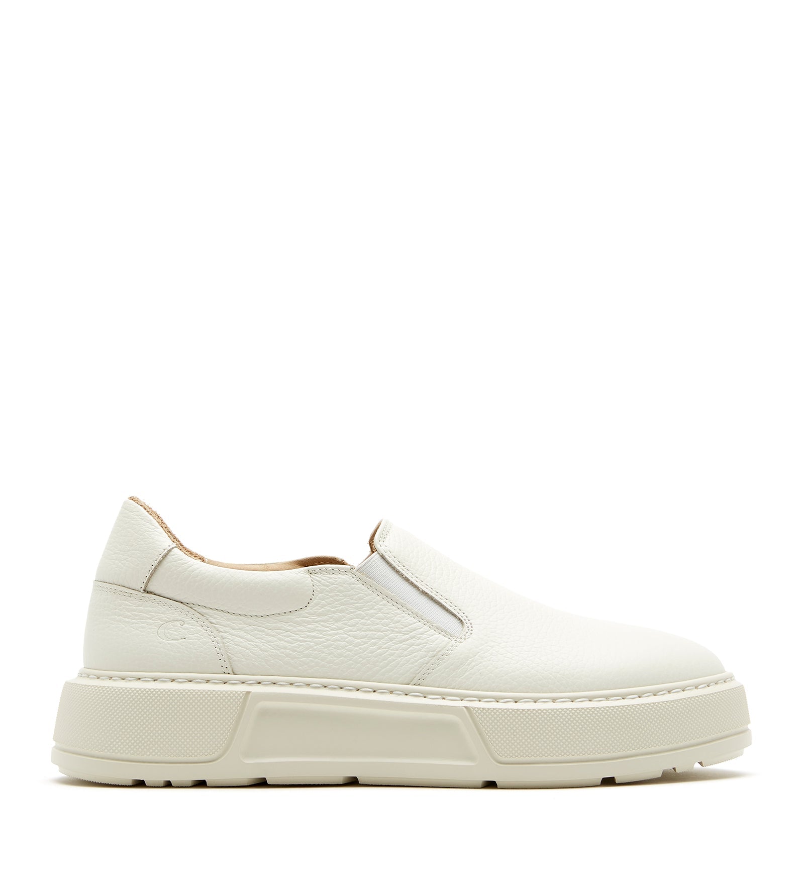 VIRGINIA LEATHER SLIP ON SNEAKER