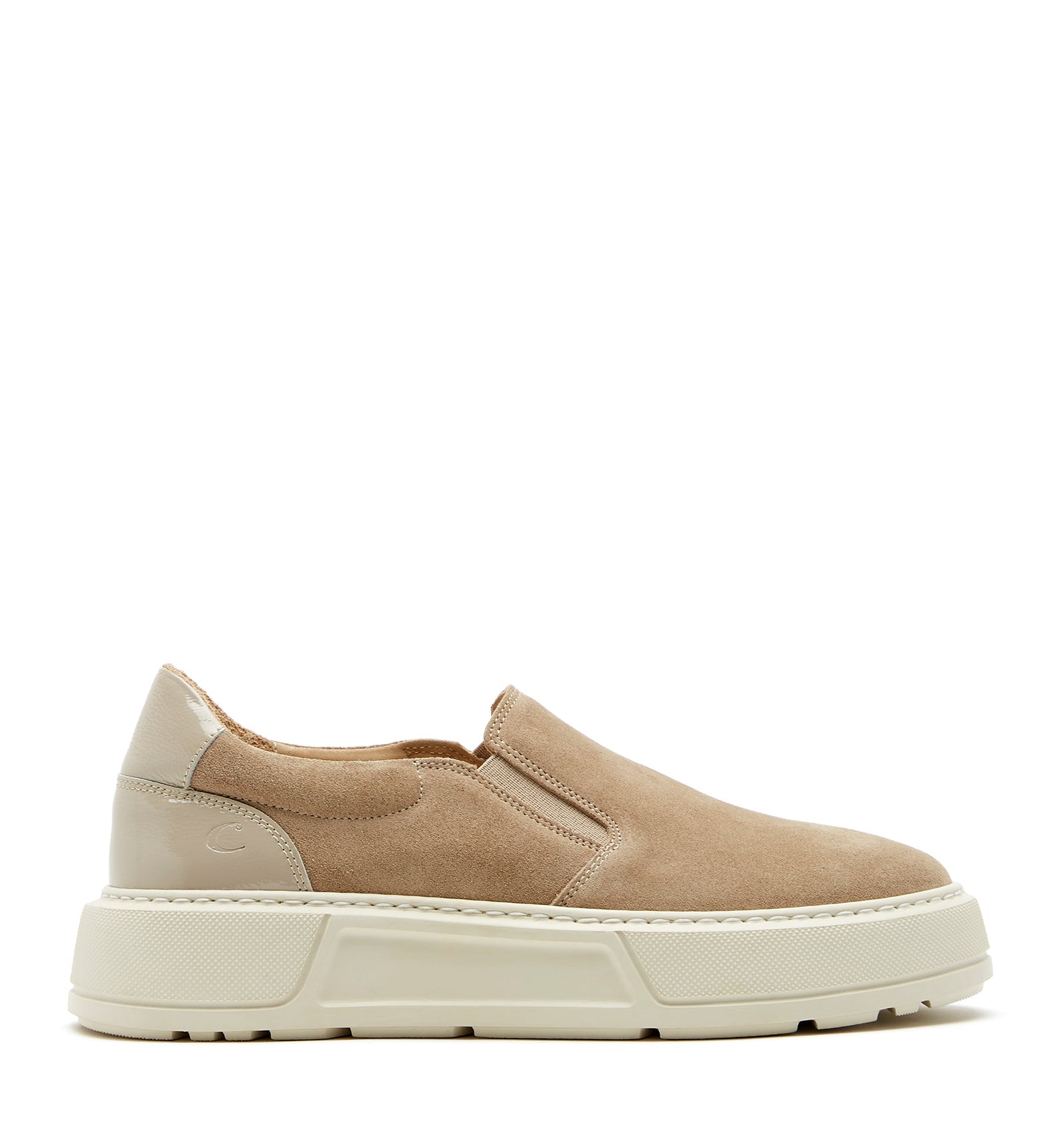 VIRGINIA SUEDE SLIP ON SNEAKER