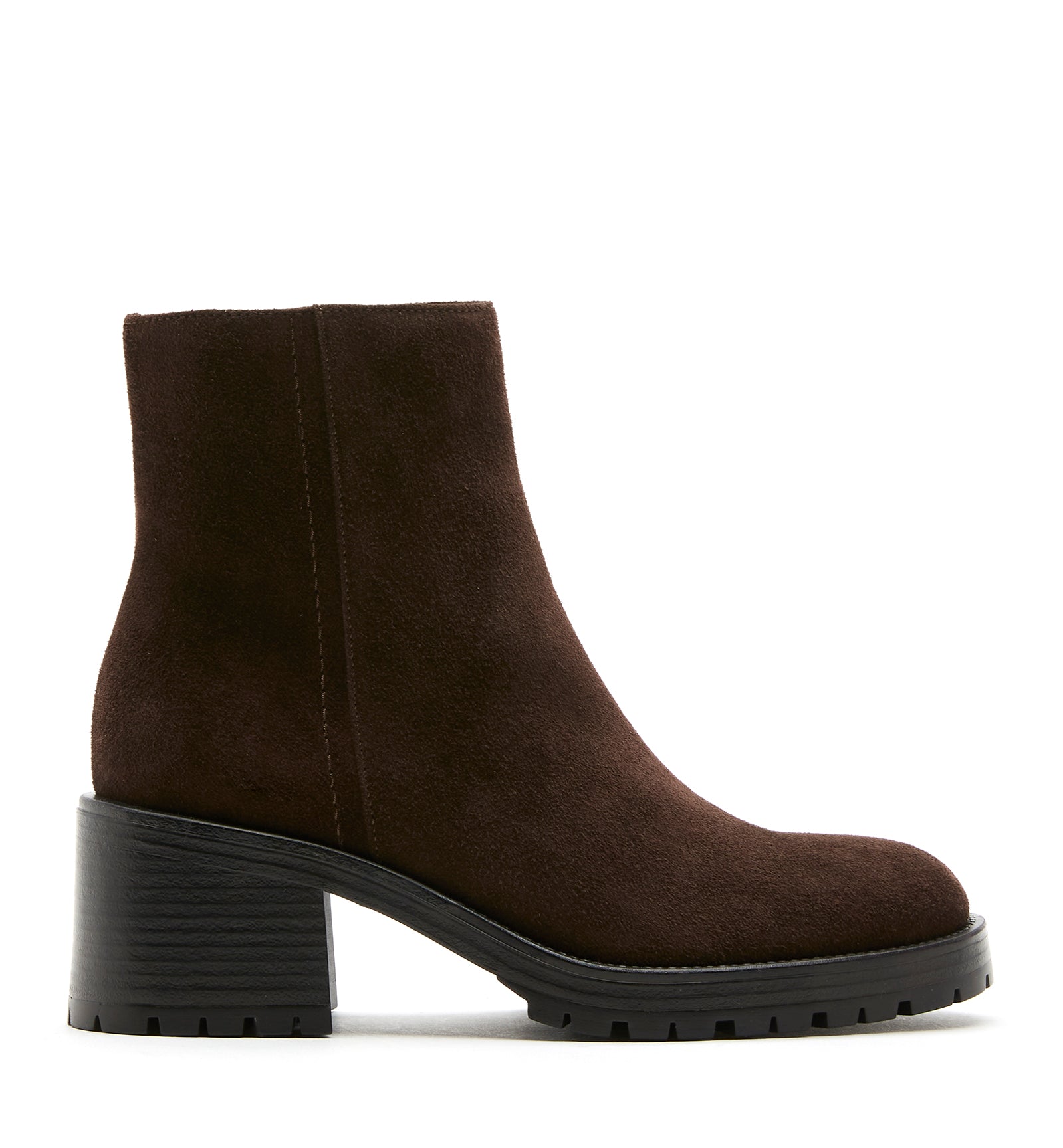 WEAVE SUEDE BOOTIE
