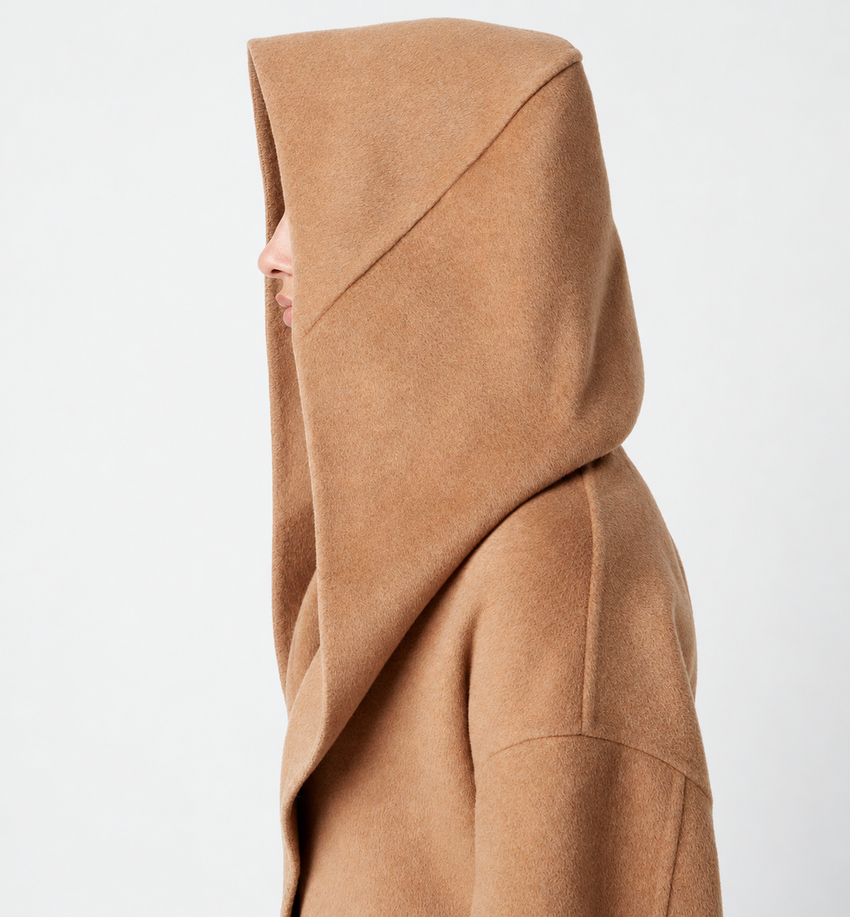 ZANDER SHORT WOOL WRAP COAT — Item 5 of 8