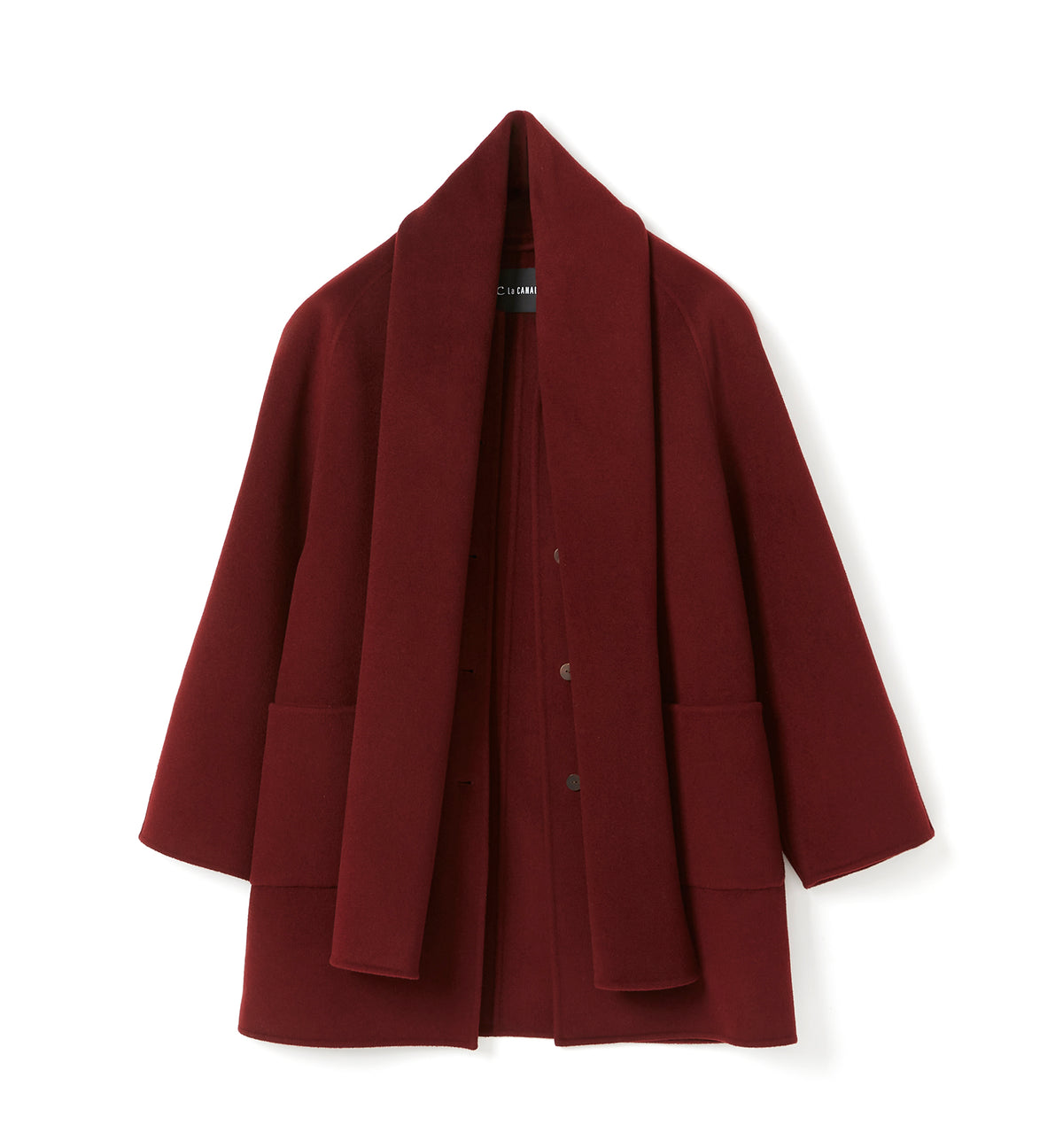 ZEALAND WOOL SCARF COAT — Item 2 of 8