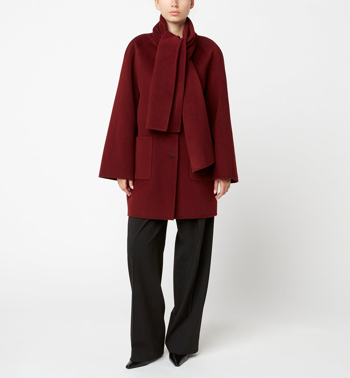 ZEALAND WOOL SCARF COAT — Item 5 of 8