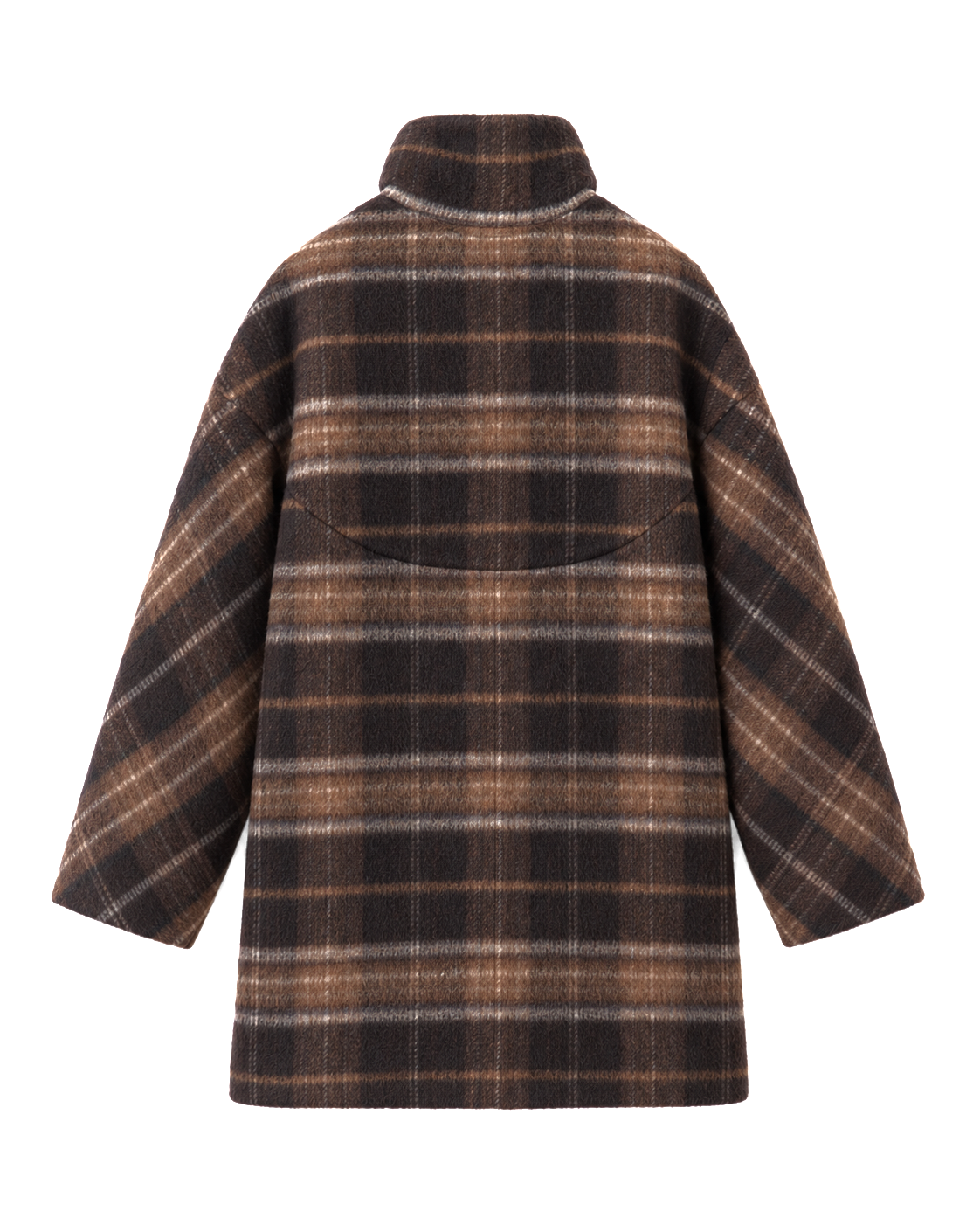 ZEV WOOL FRONT ZIP COAT - La Canadienne