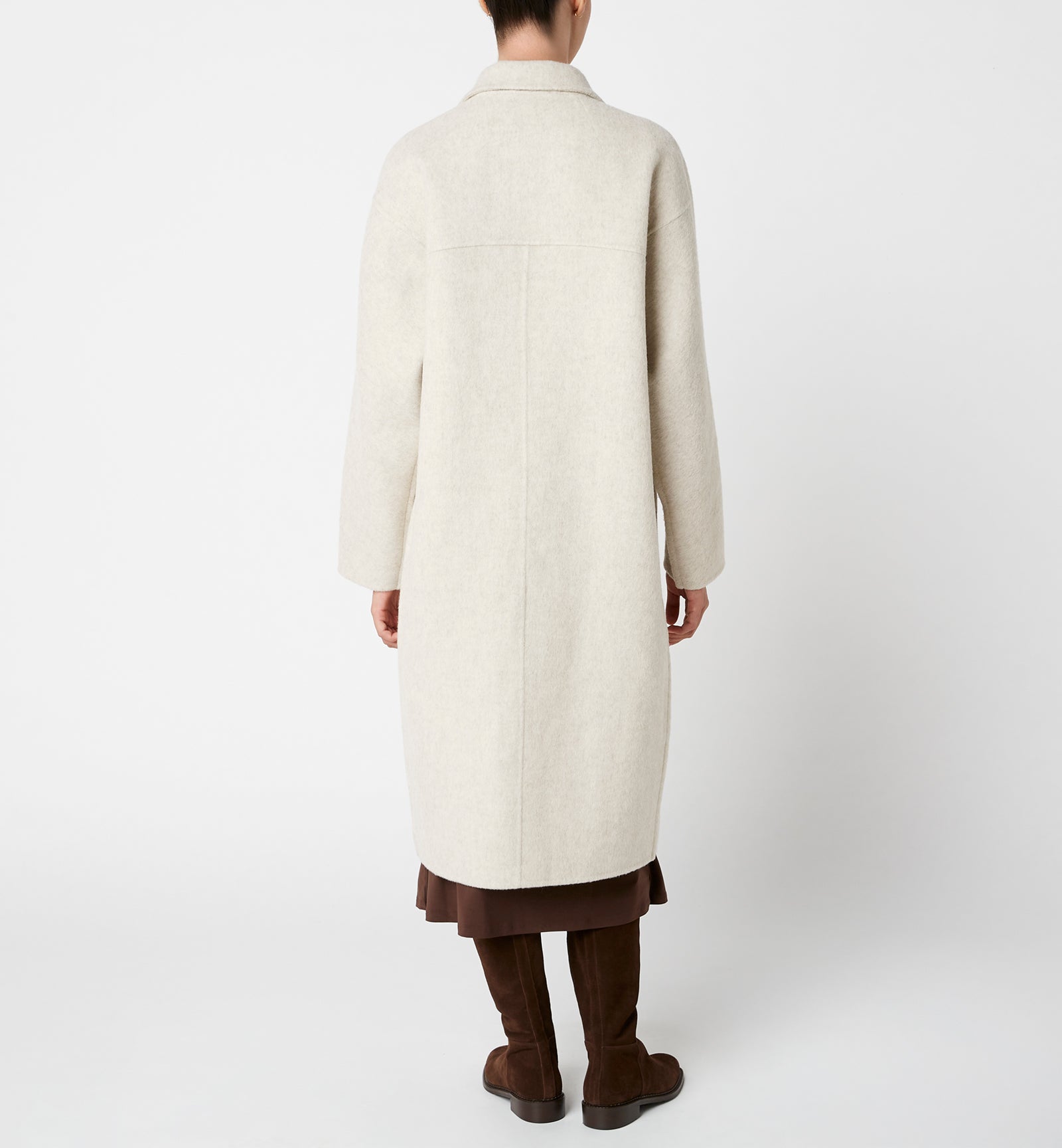 ZIGGY MANTEAU CROISÉ EN LAINE